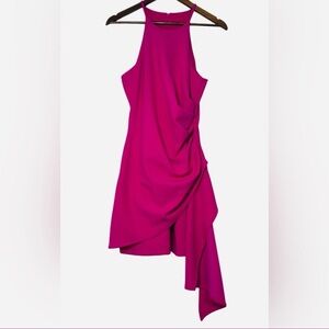 Belle Badgley Mischka Dress Women Fuchsia Pink